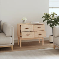Thumbnail for Konsolenschrank 90x40x78 cm Massivholz Kiefer