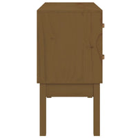 Thumbnail for Konsolenschrank Honigbraun 90x40x78 cm Massivholz Kiefer