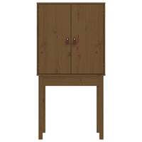 Thumbnail for Highboard Honigbraun 60x40x120 cm Massivholz Kiefer