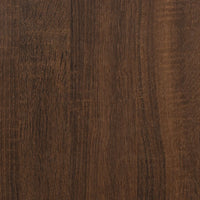 Thumbnail for Couchtisch Braun Eichen-Optik 80x50x40 cm Holzwerkstoff Eisen