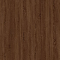 Thumbnail for Couchtisch Braun Eichen-Optik 100x45x45 cm Holzwerkstoff Eisen