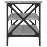 Thumbnail for Beistelltisch Grau Sonoma 55x38x45 cm Holzwerkstoff