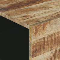 Thumbnail for Couchtisch 80x50x40 cm Massivholz Mango & Holzwerkstoff