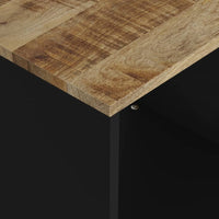 Thumbnail for Couchtisch 40x31x46 cm Massivholz Mango & Holzwerkstoff