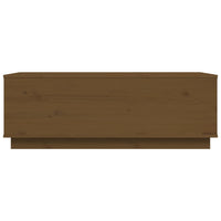 Thumbnail for Couchtisch Honigbraun 100x50x35 cm Massivholz Kiefer