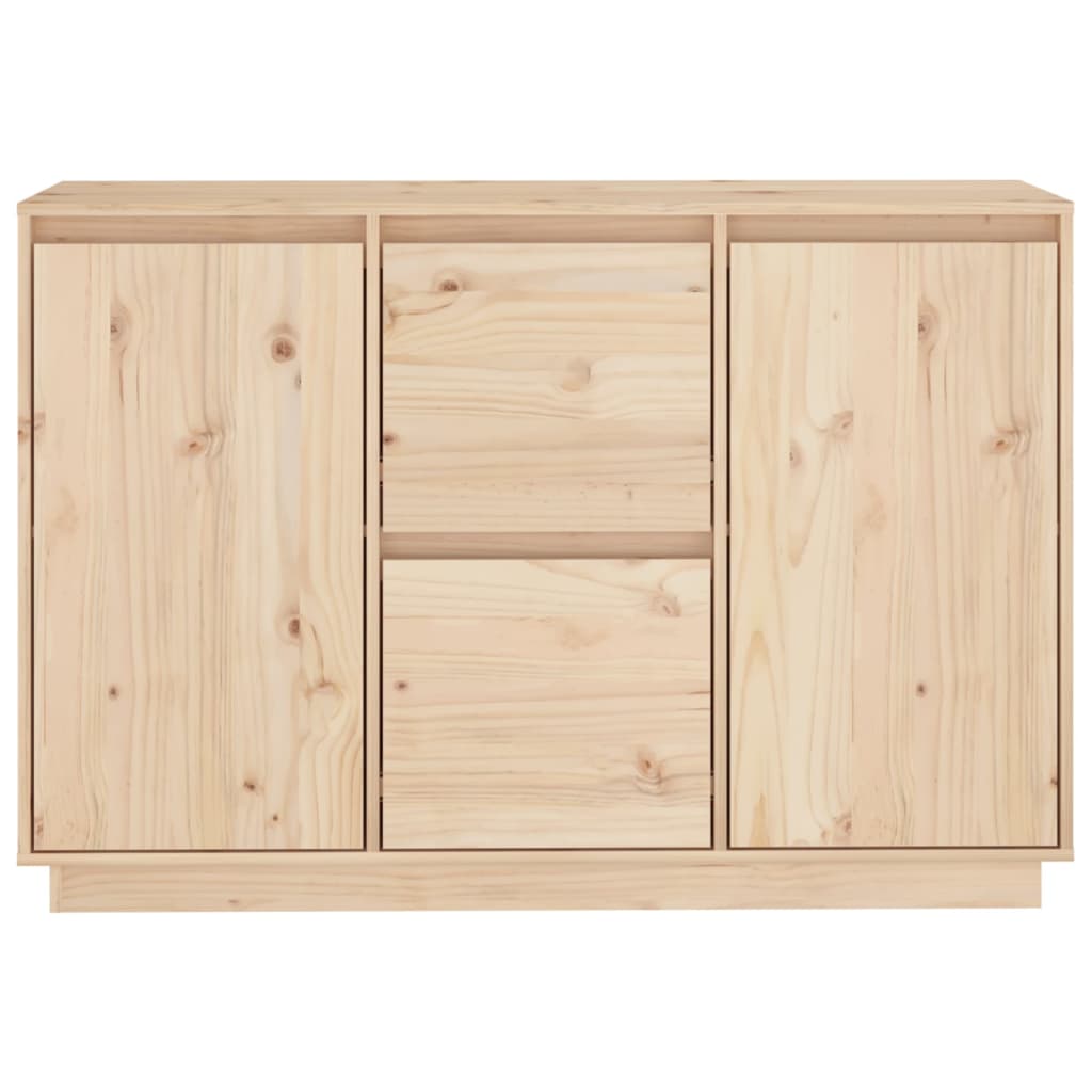 Sideboard 111x34x75 cm Massivholz Kiefer
