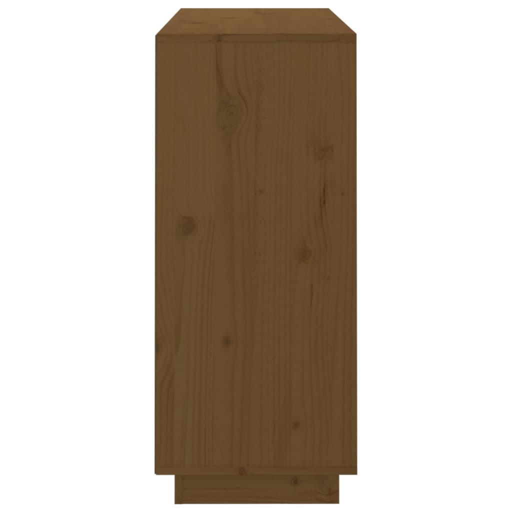 Sideboard Honigbraun 104,5x34x80 cm Massivholz Kiefer