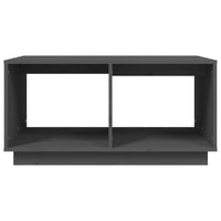 Thumbnail for Couchtisch Grau 80x50x40 cm Massivholz Kiefer