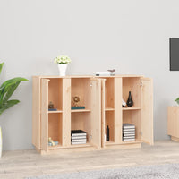 Thumbnail for Sideboard 120x35x80 cm Massivholz Kiefer