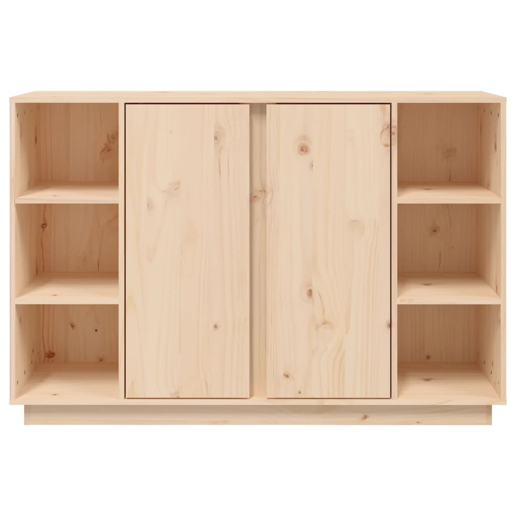 Sideboard 120x35x80 cm Massivholz Kiefer