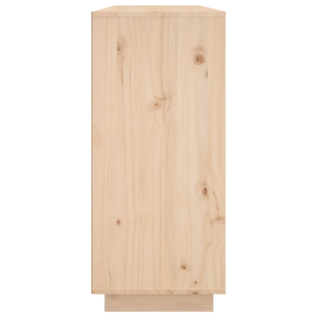Sideboard 120x35x80 cm Massivholz Kiefer