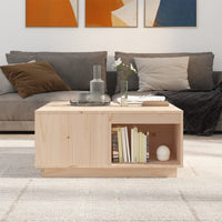 Thumbnail for Couchtisch 80x81x36,5 cm Massivholz Kiefer