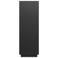 Thumbnail for Highboard Schwarz 60x40x116,5 cm Massivholz Kiefer