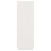 Thumbnail for Highboard Weiß 89x40x116,5 cm Massivholz Kiefer