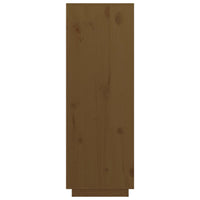 Thumbnail for Highboard Honigbraun 89x40x116,5 cm Massivholz Kiefer