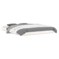 Thumbnail for Massivholzbett Weiß 140x200 cm Kiefer