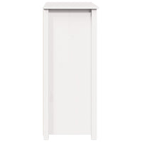 Thumbnail for Highboard Weiß 83x41,5x100 cm Massivholz Kiefer