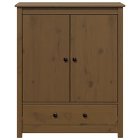 Thumbnail for Highboard Honigbraun 83x41,5x100 cm Massivholz Kiefer