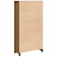 Thumbnail for Highboard Honigbraun 80x35x154 cm Massivholz Kiefer