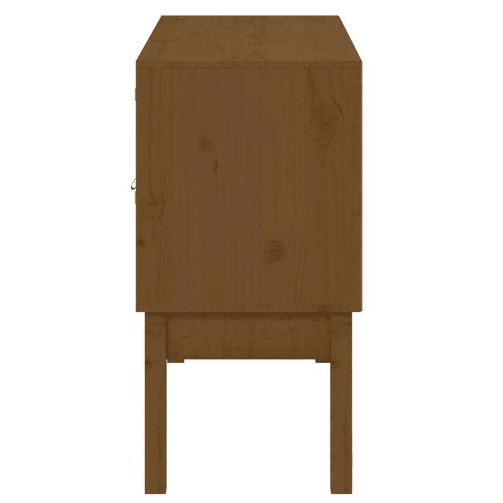 Sideboard Honigbraun 110x40x78 cm Massivholz Kiefer