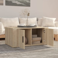 Thumbnail for Couchtisch Sonoma-Eiche 80x50x36 cm Holzwerkstoff