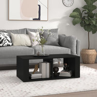 Thumbnail for Couchtisch Schwarz 100x50x36 cm Holzwerkstoff