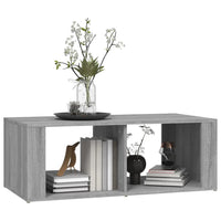 Thumbnail for Couchtisch Grau Sonoma 100x50x36 cm Holzwerkstoff