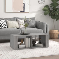 Thumbnail for Couchtisch Grau Sonoma 100x50x36 cm Holzwerkstoff