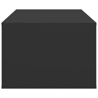 Thumbnail for Couchtisch Schwarz 100x50,5x35 cm Holzwerkstoff