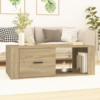 Thumbnail for Couchtisch Sonoma-Eiche 100x50,5x35 cm Holzwerkstoff