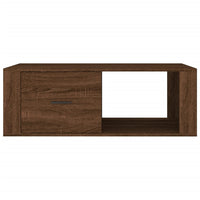 Thumbnail for Couchtisch Braun Eichen-Optik 100x50,5x35 cm Holzwerkstoff