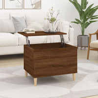 Thumbnail for Couchtisch Braun Eichen-Optik 60x44,5x45 cm Holzwerkstoff