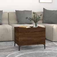 Thumbnail for Couchtisch Braun Eichen-Optik 60x44,5x45 cm Holzwerkstoff