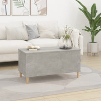 Thumbnail for Couchtisch Betongrau 90x44,5x45 cm Holzwerkstoff