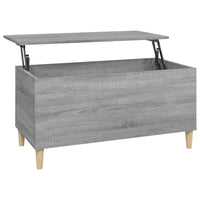 Thumbnail for Couchtisch Grau Sonoma 90x44,5x45 cm Holzwerkstoff