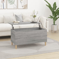 Thumbnail for Couchtisch Grau Sonoma 90x44,5x45 cm Holzwerkstoff