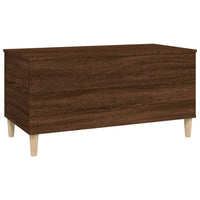 Thumbnail for Couchtisch Braun Eichen-Optik 90x44,5x45 cm Holzwerkstoff