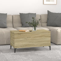 Thumbnail for Couchtisch Sonoma-Eiche 90x44,5x45 cm Holzwerkstoff