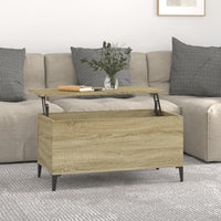 Thumbnail for Couchtisch Sonoma-Eiche 90x44,5x45 cm Holzwerkstoff