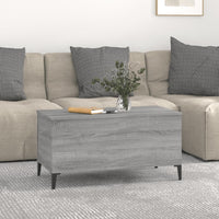 Thumbnail for Couchtisch Grau Sonoma 90x44,5x45 cm Holzwerkstoff