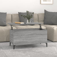 Thumbnail for Couchtisch Grau Sonoma 90x44,5x45 cm Holzwerkstoff