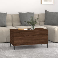 Thumbnail for Couchtisch Braun Eichen-Optik 90x44,5x45 cm Holzwerkstoff