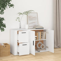 Thumbnail for Sideboard Weiß 100x33x59,5 cm Holzwerkstoff