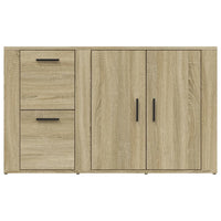 Thumbnail for Sideboard Sonoma-Eiche 100x33x59,5 cm Holzwerkstoff