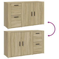 Thumbnail for Sideboard Sonoma-Eiche 100x33x59,5 cm Holzwerkstoff
