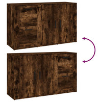 Thumbnail for Sideboard Räuchereiche 100x33x59,5 cm Holzwerkstoff