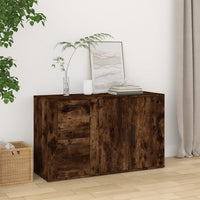 Thumbnail for Sideboard Räuchereiche 100x33x59,5 cm Holzwerkstoff