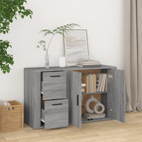 Thumbnail for Sideboard Grau Sonoma 100x33x59,5 cm Holzwerkstoff
