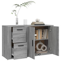 Thumbnail for Sideboard Grau Sonoma 100x33x59,5 cm Holzwerkstoff
