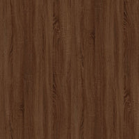Thumbnail for Sideboard Braun Eichen-Optik 100x33x59,5 cm Holzwerkstoff